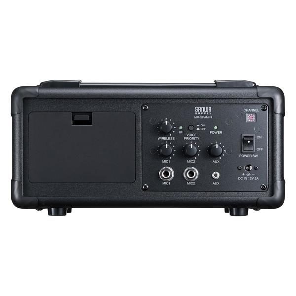 サンワサプライ ワイヤレスマイク付き拡声器スピーカー MM-SPAMP4_15