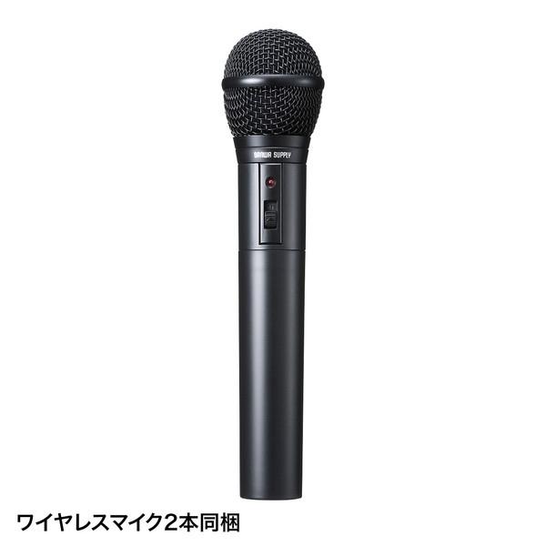【２点セット】 サンワサプライ ワイヤレスマイク付き拡声器スピーカー MM-SPAMP7 【BCD1015157620】(35900円)