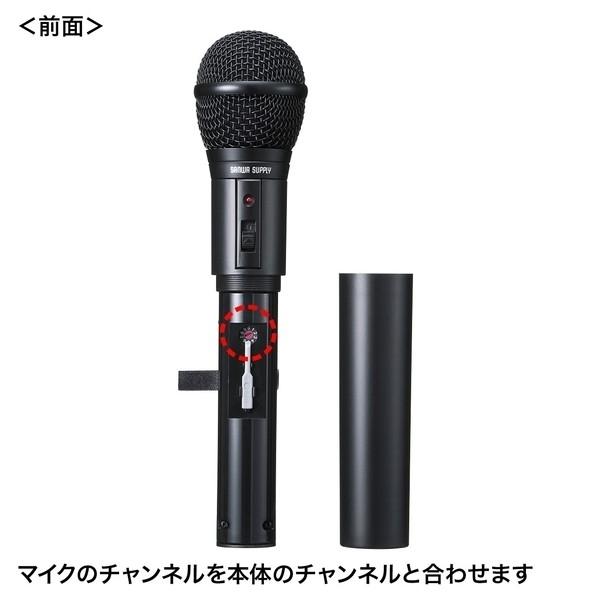【２点セット】 サンワサプライ ワイヤレスマイク付き拡声器スピーカー MM-SPAMP7 【BCD1015157620】(35900円)