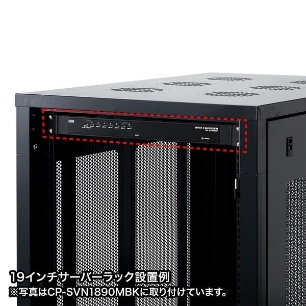 サンワサプライ PS/2・USB両対応パソコン自動切替器(8:1) SW-KVM8UPの画像
