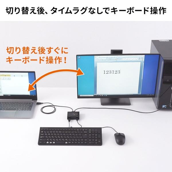 サンワサプライ SW-KM2UUキーボード・マウス切替器 SW-KM2UU｜hitline｜15