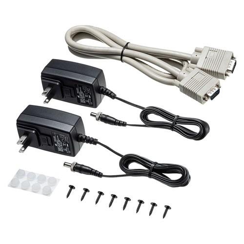 サンワサプライ ディスプレイエクステンダー(セットモデル) VGA-EXSET1N