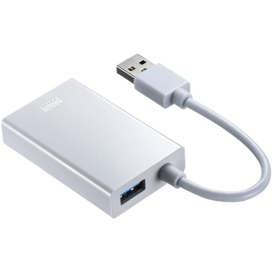 サンワサプライ USB3.2-LAN変換アダプタ(USBハブポート付・ホワイト) USB-CVLAN3WN｜hitline｜13