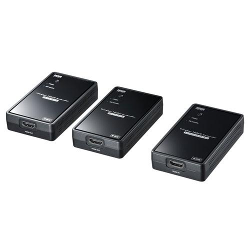 SANWA SUPPLY（サンワサプライ） ワイヤレス分配HDMIエクステンダー(2