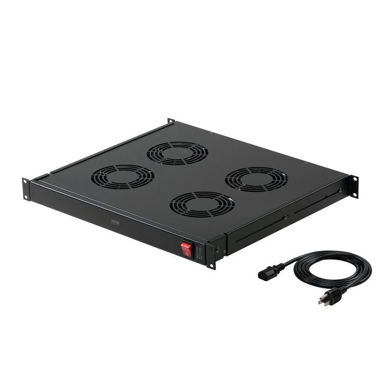 高性能冷却ファン4個セット SANWA SUPPLY（サンワサプライ） ラックマウント冷却ファンユニット