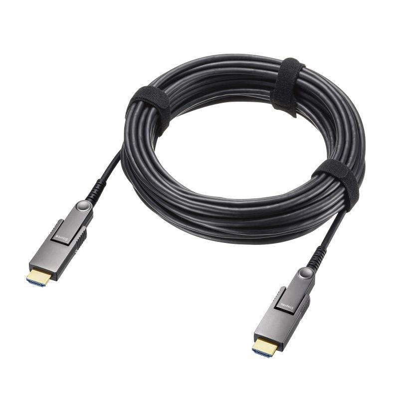 SANWA SUPPLY（サンワサプライ） 4K60Hz対応光ファイバHDMIケーブル