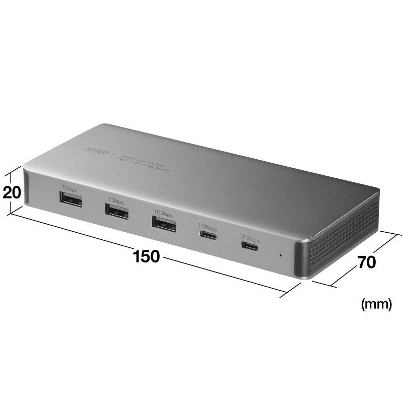 SANWA SUPPLY（サンワサプライ） USB Type-Cドッキングステーション
