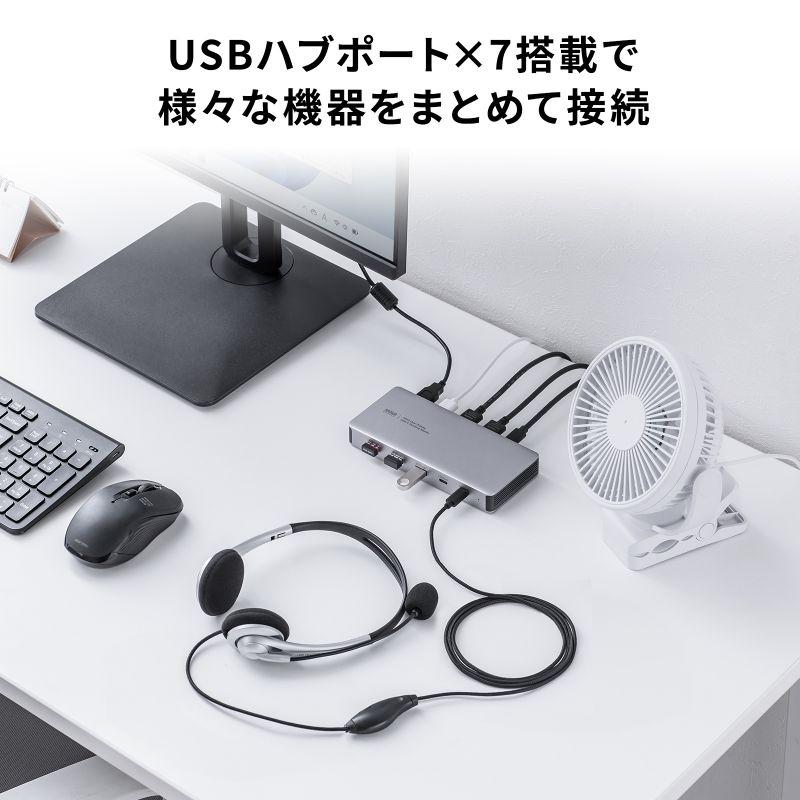 SANWA SUPPLY（サンワサプライ） USB Type-Cドッキングステーション