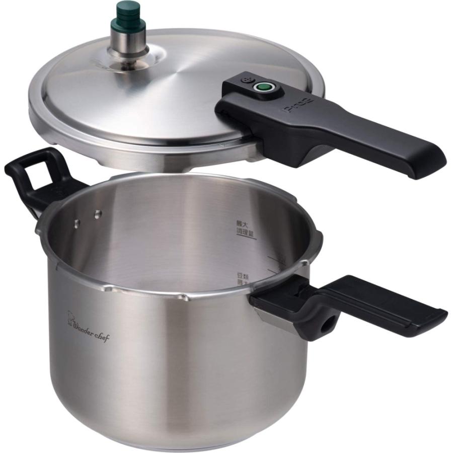 ワンダーシェフ プロ2 業務用圧力鍋 6L ZPSA60 : ヒットライン - 通販