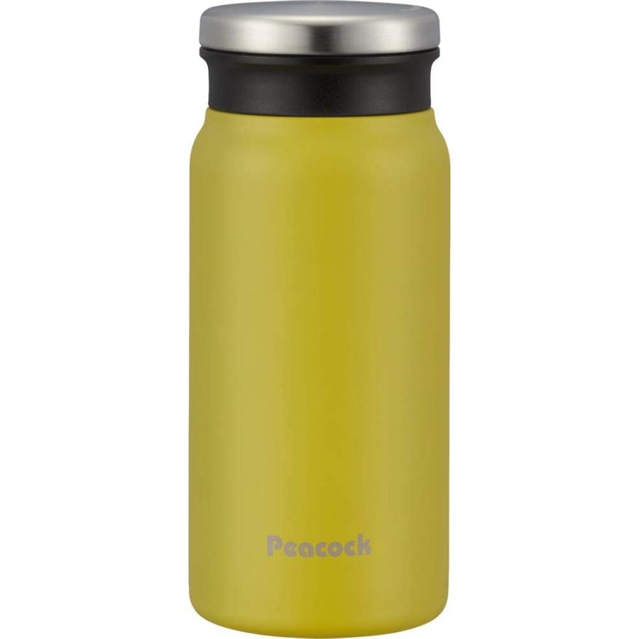 マグボトル おしゃれ ステンレスマグボトル 250ml イエロー 水筒 マグ おしゃれ 大人 少量 直飲み 軽量 保冷 保温 Peacock Amz C25 Y ヒットライン 通販 Paypayモール