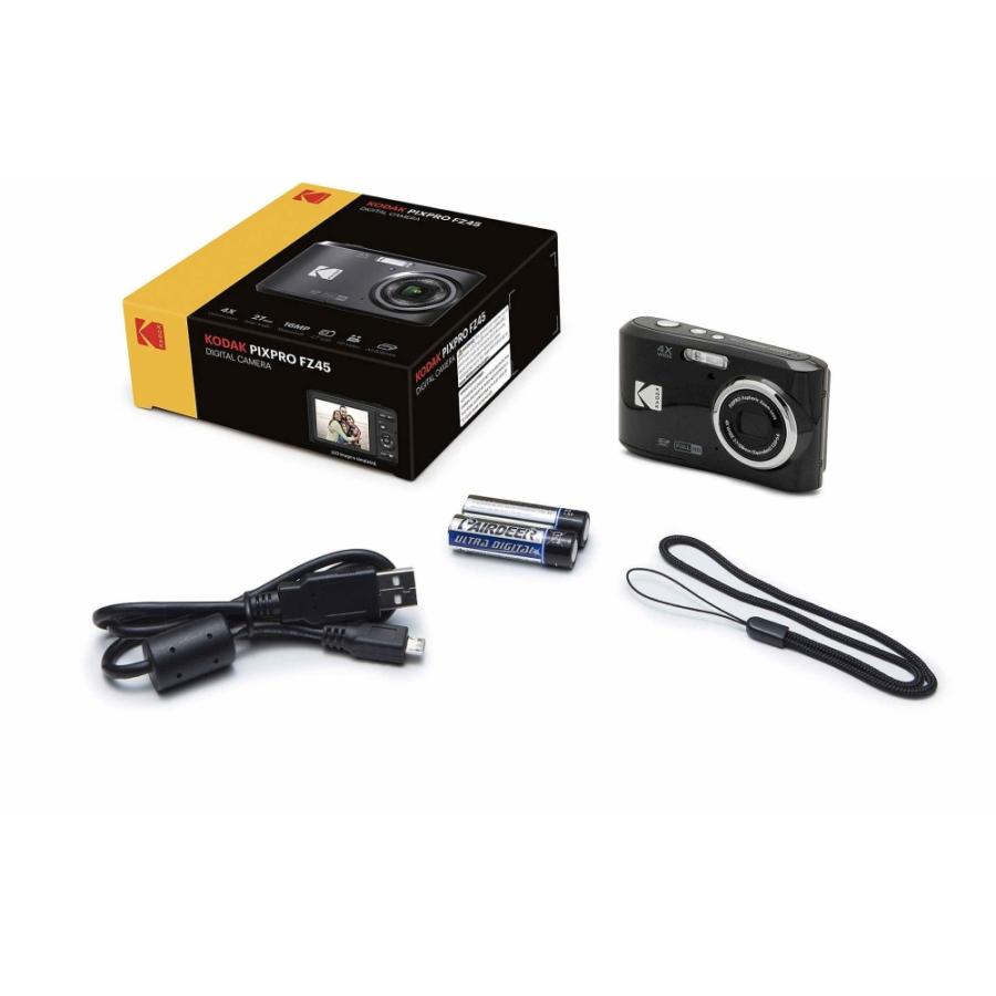 マスプロ電工 PIXPROデジタルカメラ FriendlyZoomモデル FZ45ブラック 
