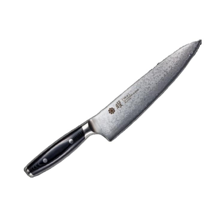 全商品オープニング価格特別価格 曜 69層鋼 シェフナイフ 21cm ダマスカス 包丁 ナイフ ステンレス Vg10 関市 69 使いやすい 安い Kwsrbd Com