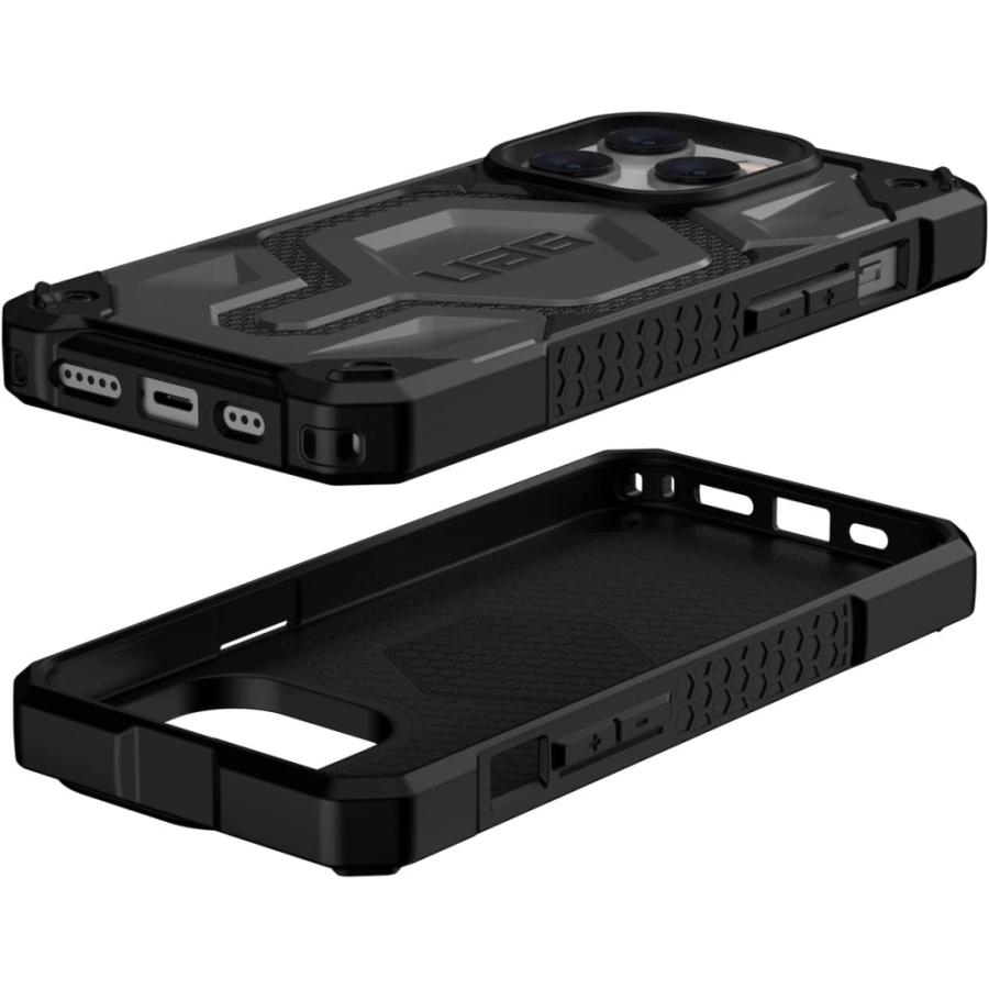 Urban Armor Gear URBAN ARMOR GEAR iPhone 14 Pro ( 6.1 ) 2022対応 耐衝撃ケース MagSafe対応 MONARCH PRO ケブラーシルバー 【日本正規代理店品】｜hitline｜04