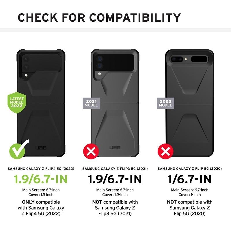 Urban Armor Gear UAG社製 Galaxy Z Flip 4 耐衝撃ケース CIVILIAN (マラード) UAG-GLXZFLP4-C-ML | PRINCETON | 02