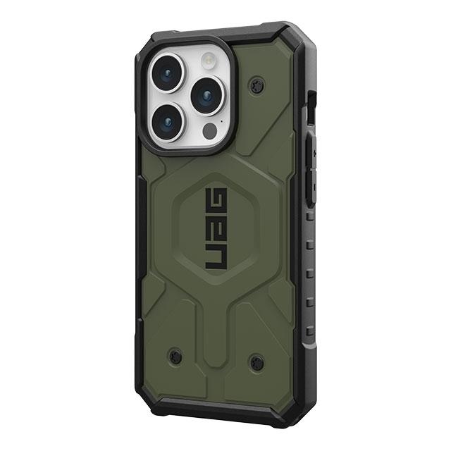 Urban Armor Gear iPhone 15 Pro 2023対応耐衝撃ケース PATHFINDER MagSafe対応 オリーブドラブ 【日本正規代理店品】 UAG-IPH23MA-MS-OL｜hitline｜03