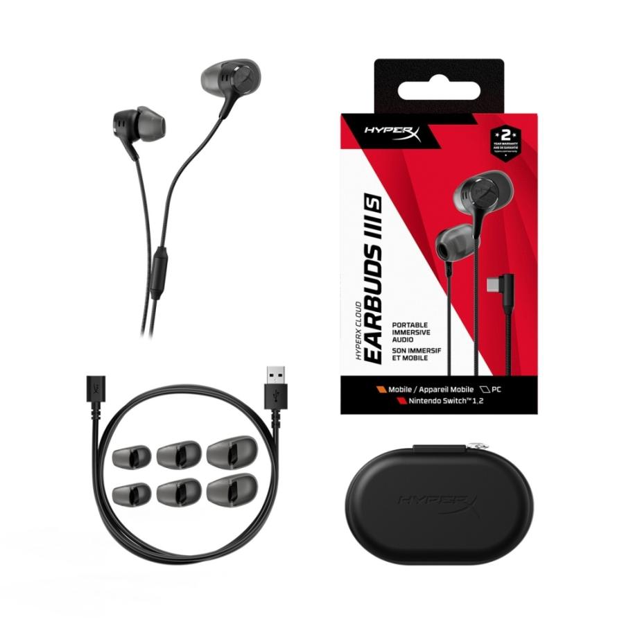 PRINCETON（プリンストン） HyperX Cloud Earbuds III S ゲーミング