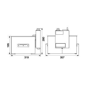 タイジ 卓上型 電気フライヤー TF-40A TF-40A : ヒットライン - 通販
