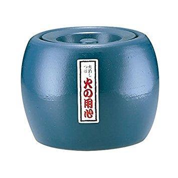 マルハン板倉製陶所 陶器製火消し壺 火の用心(大々)9号 027186004