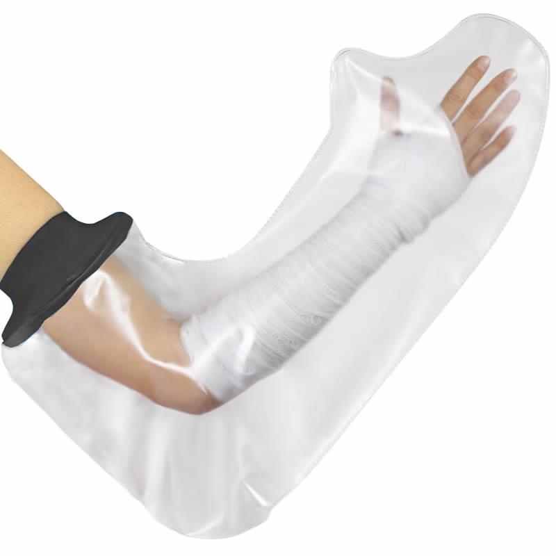 TAKUMED 繰り返し使える ネオプレン 防水シャワーカバー 大人の腕