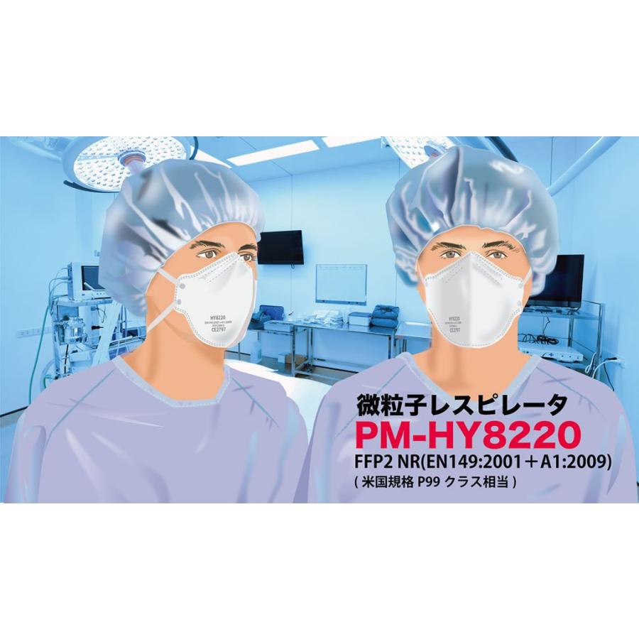3箱セット 米国規格P99マスク 微粒子レスピレータ PM-HY8220 N95マスク