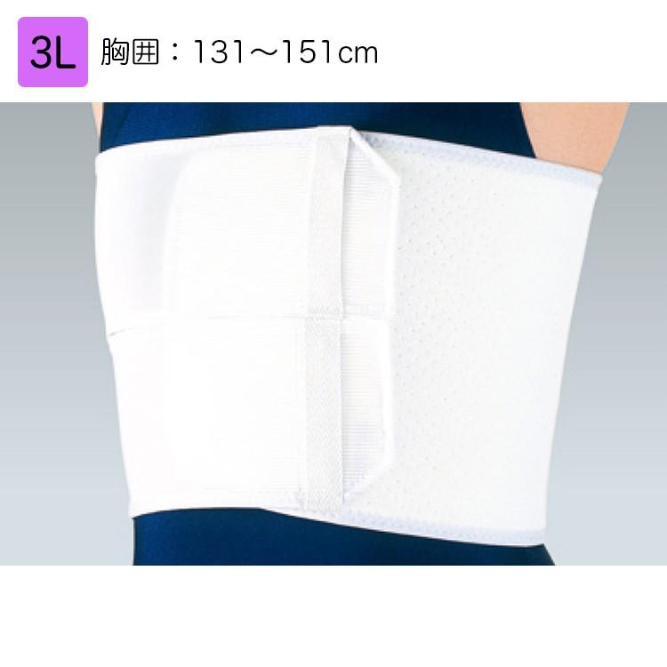 アルケア 胸部固定帯 バストバンド・エース 規格：3L 適用範囲（胸囲