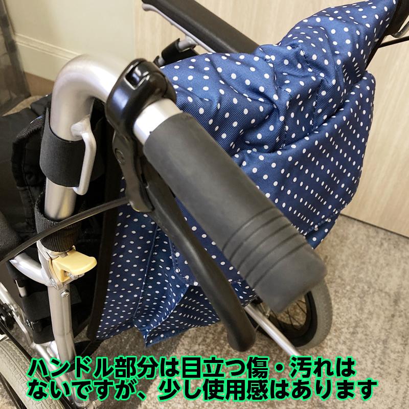 現物写真です【中古】N-38 標準介助型車椅子 NAH-U1 ウルトラ 介助