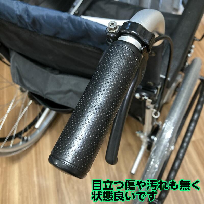 C-196 中古自走式車椅子 標準 USG-1 非課税 MIKI ハイポリマータイヤ 