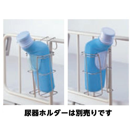 安寿 男性用尿瓶（排尿器）1200ml 目隠しカバー付 洗浄用ブラシ付き