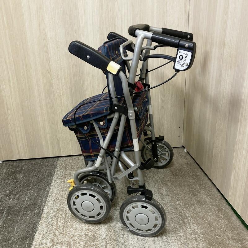 中古 島製作所 中古歩行車 シンフォニーラクーン 格子NB ランク：B