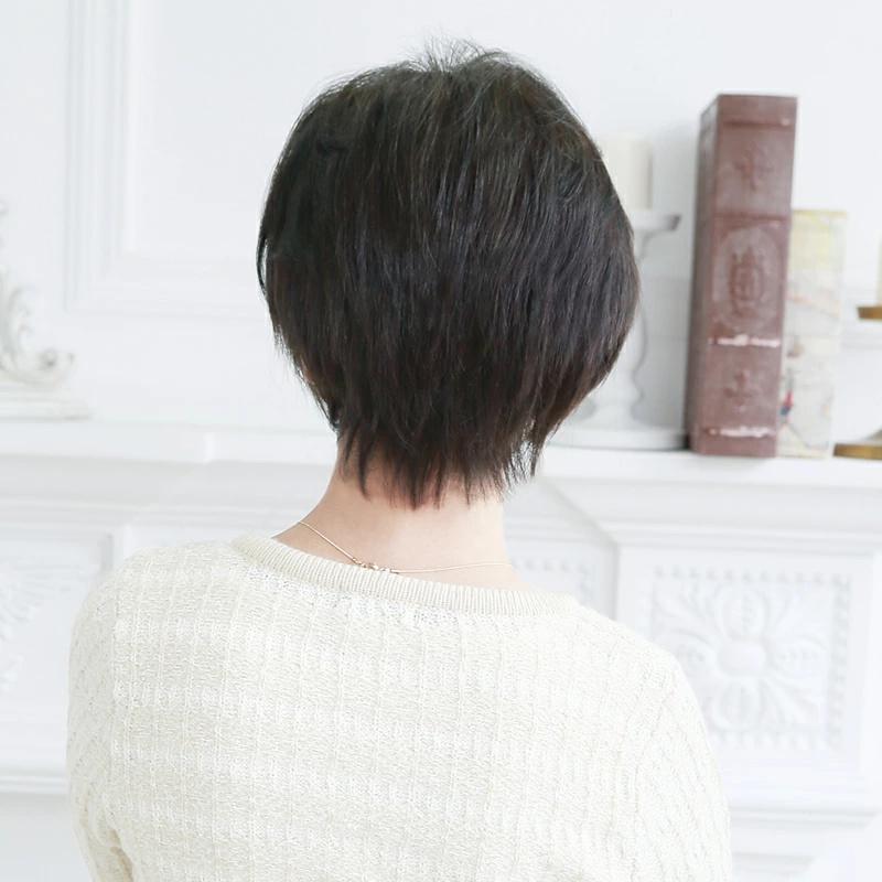 送料込 在庫限り プリシラ正規取扱店 白髪かくしウィッグ つむじタイプ