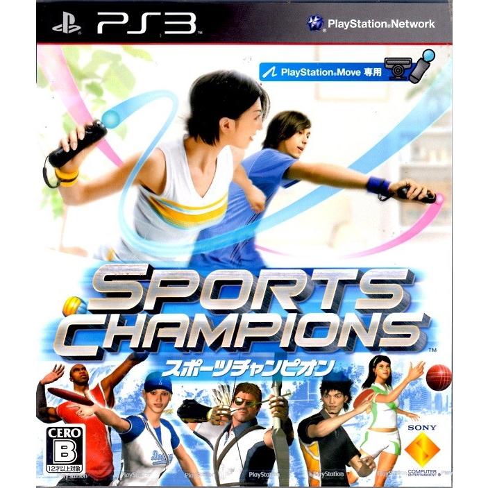 PS3【Ｍｏｖｅ専用】 スポーツチャンピオン【中古】｜hitodawara