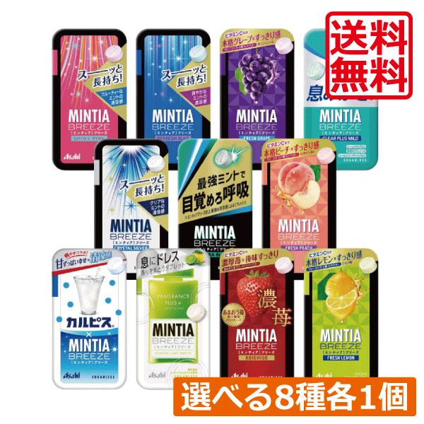MINTIA 送料無料 アサヒグループ食品 【11種から選べる】ミンティア