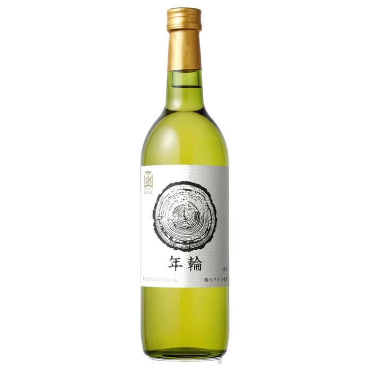 はこだてわいん（HAKODATE WINE） はこだて 年輪 白 720ml (代引不可