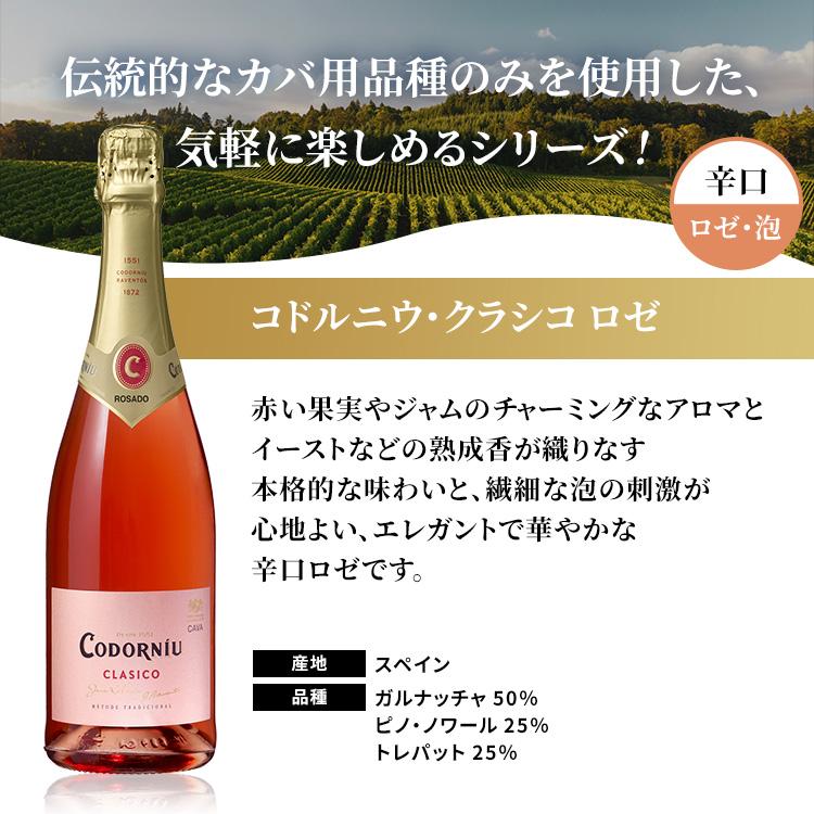 スパークリングワイン カヴァ CAVA コドルニウCAVA 飲み比べ5本セット