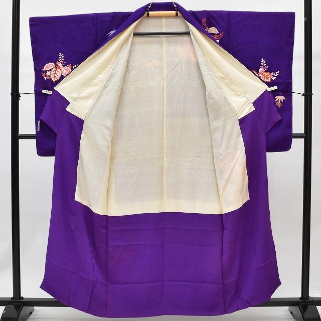 Y3650◇正絹 帝王紫 金駒刺繡 手縫い仕立て トールサイズ 訪問着 着物 楽天市場】着物 帝王紫の通販