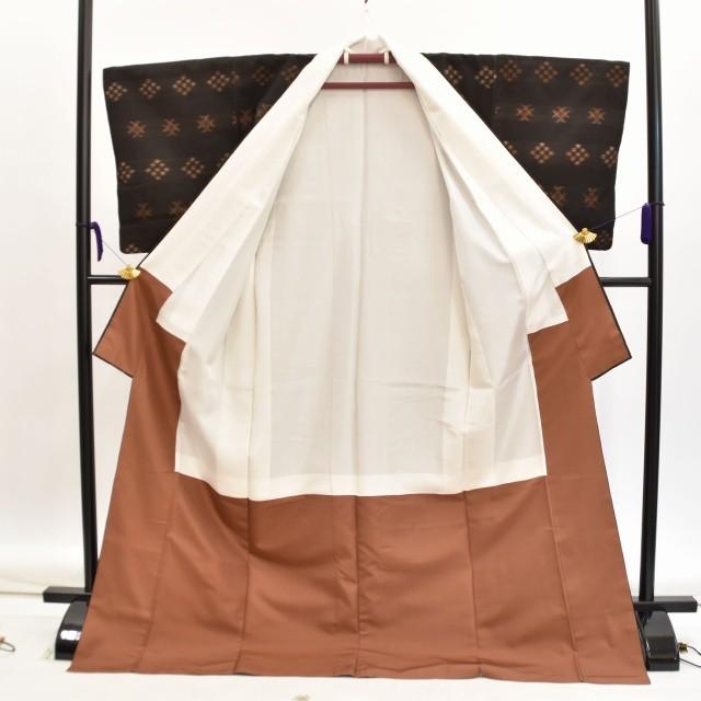 新古品！美品＊琉球絣＊紬＊着物＊１６２ｃｍ＊裄６４ 新古品！美品＊琉球絣＊紬＊着物＊162cm＊裄64 本場琉球