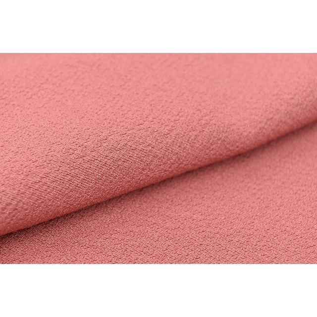 リサイクル着物 色無地 中古 正絹 一つ紋 仕立て上がり 濃いピンク 美品 裄63.5 Mサイズ ほうもんぎ hh4446｜hitotoki｜03
