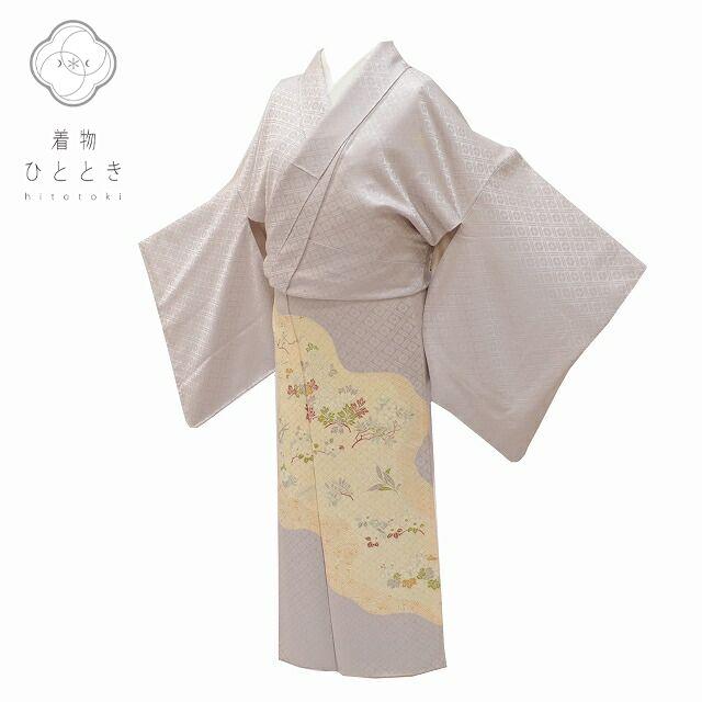リサイクル着物 色留袖 中古 正絹 仕立て上がり 五つ紋付き 結婚式 