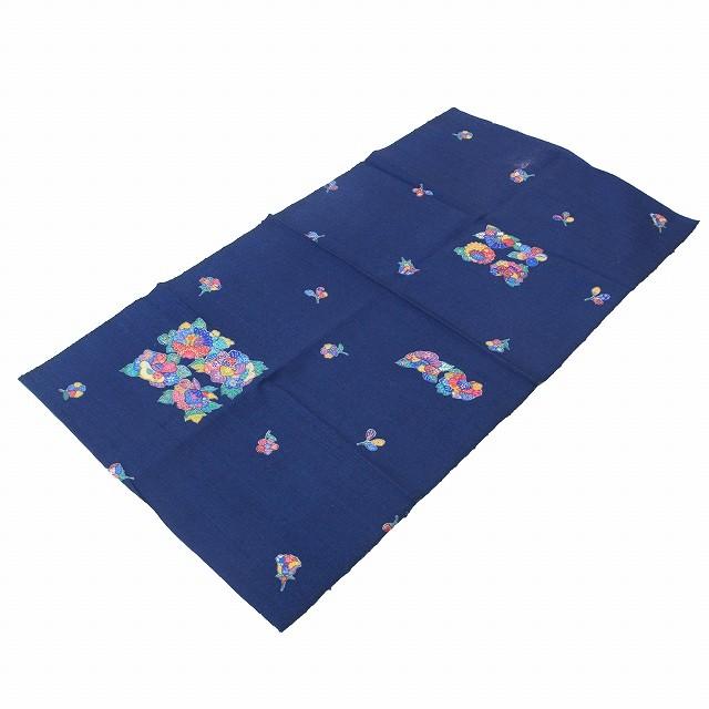 はぎれ ハギレ 端切れ 生地 小物 和布 着物地 ウール 紺 花 35 67cm Kka7922c Kka7922c 着物ひととき 通販 Yahoo ショッピング