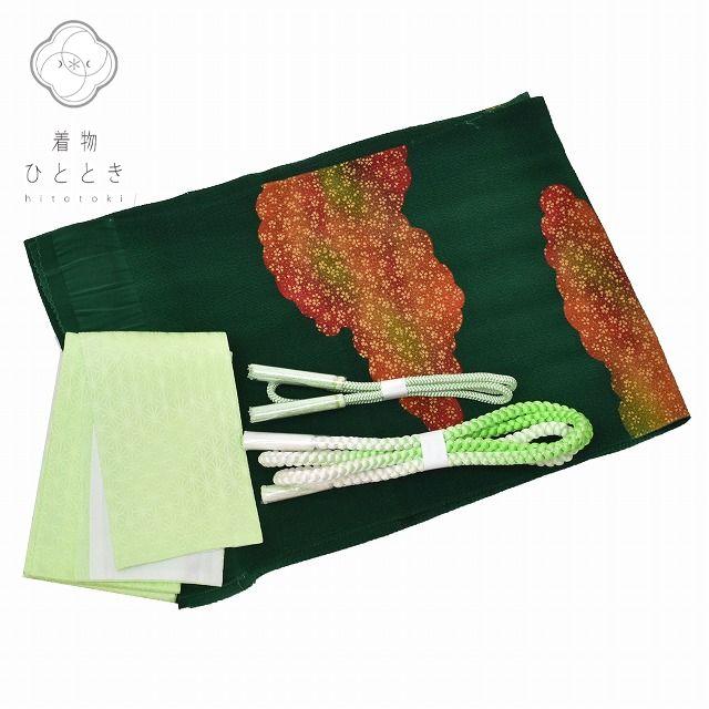 帯締め 帯揚げ セット 正絹 振袖用 和装小物 重ね衿付き 飾り紐付き