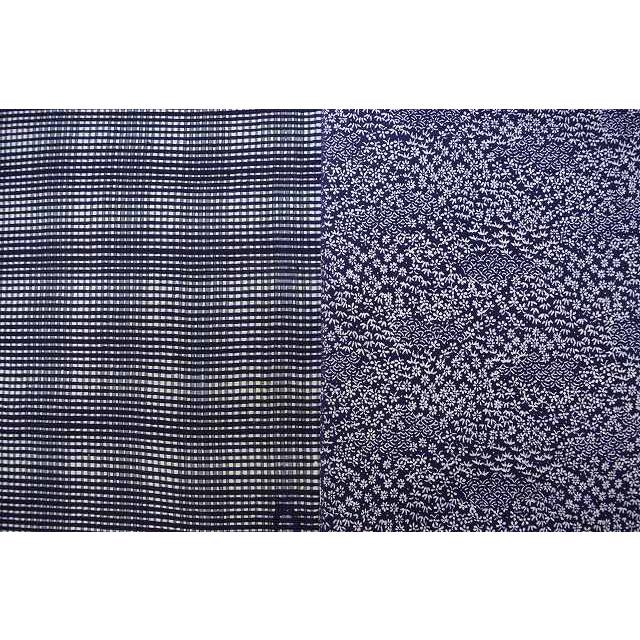 反物 2点セット 綿 浴衣 女物 リサイクル 中古 リサイクル着物 和装