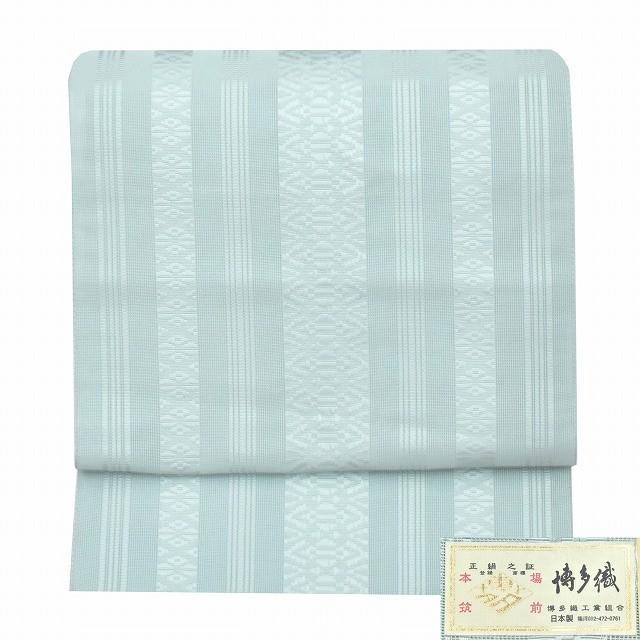 国内配送 リサイクル 夏 名古屋帯 夏用 盛夏 夏帯 名古屋帯 中古 リサイクル 帯 仕立て上がり 正絹 博多帯 Mm0536b アウトレット送料無料 Www Yalaphone Com