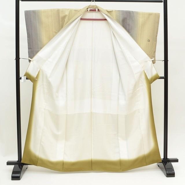 リサイクル着物 結城紬 中古 着物 リサイクル紬 正絹 仕立て