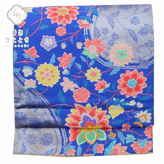 袋帯 中古 リサイクル正絹 仕立て上がり ふくろおび 振袖用 唐織