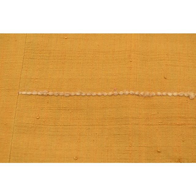 リサイクル着物 道行コート 中古 正絹 道行衿 紬地 塵除け はおり