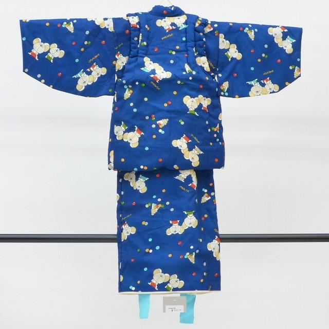 リサイクル着物 お宮参り 中古 男の子 ちゃんちゃんこ付き 一つ身 綿