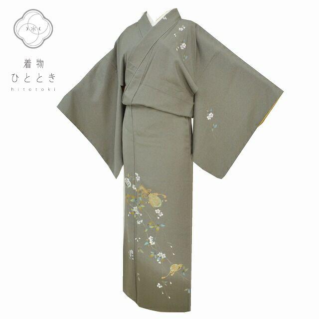 リサイクル着物 付下げ訪問着 中古 正絹 仕立て上がり