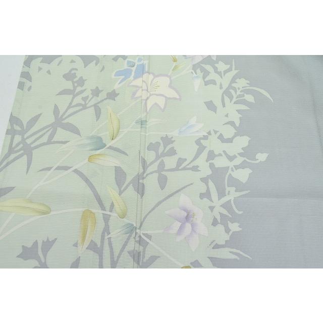 リサイクル着物 付下げ 中古 夏物 正絹 仕立て上がり 絽 盛夏 rr0125b