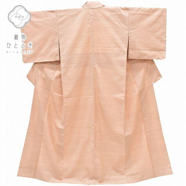 リサイクル着物 小千谷紬 中古 正絹 仕立て上がり未使用品 つむぎ おぢ 