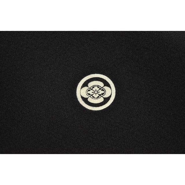 黒留袖　五つ紋　比翼付き着物　021k リサイクル着物 黒留袖 中古 正絹 五つ紋 比翼付き 未使用品